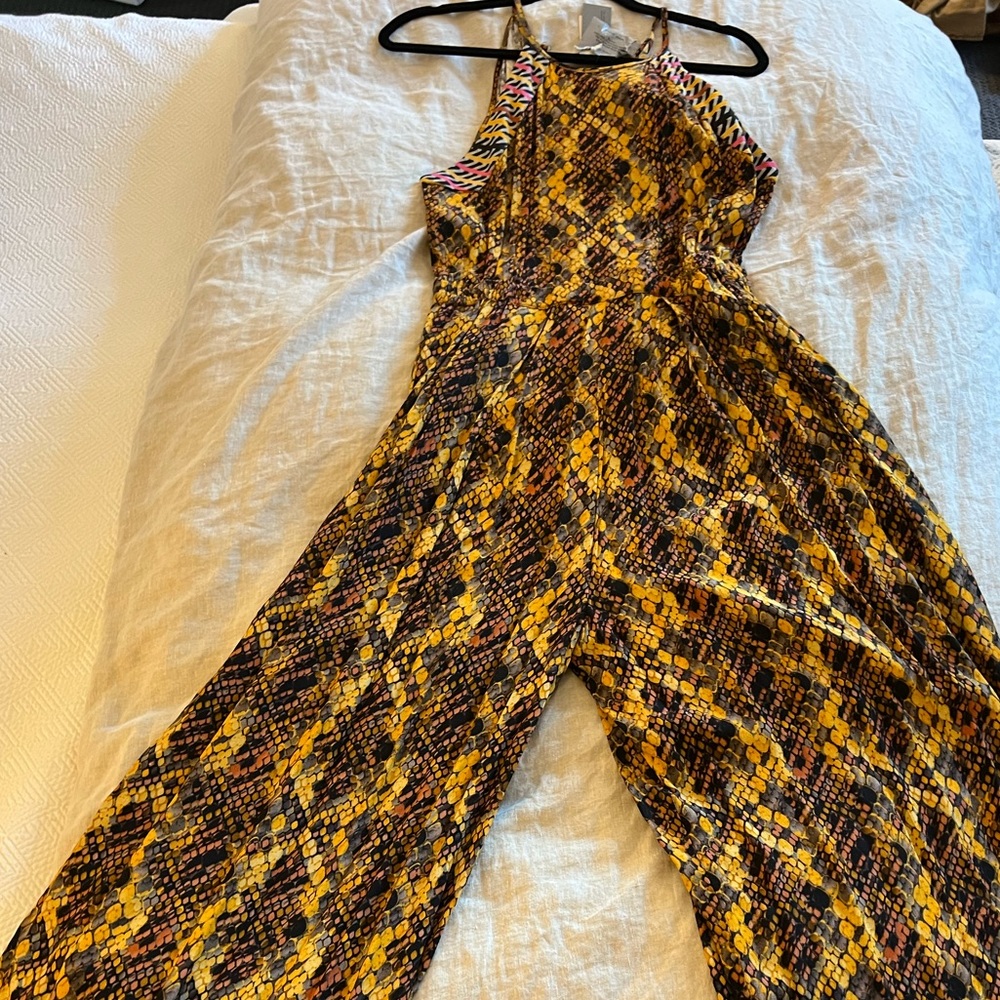 NWT Anthro Multicolored Jumpsuit